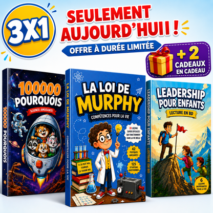 3 pour 1 — Élevez un enfant qui en sait plus, réfléchit mieux et ose prendre le leadership.