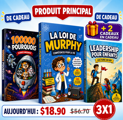 3 pour 1 — Élevez un enfant qui en sait plus, réfléchit mieux et ose prendre le leadership.