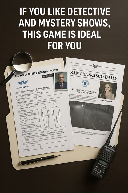 INVESTIGATION GAME - TODAY 3X1 - GET 3 REAL CASES