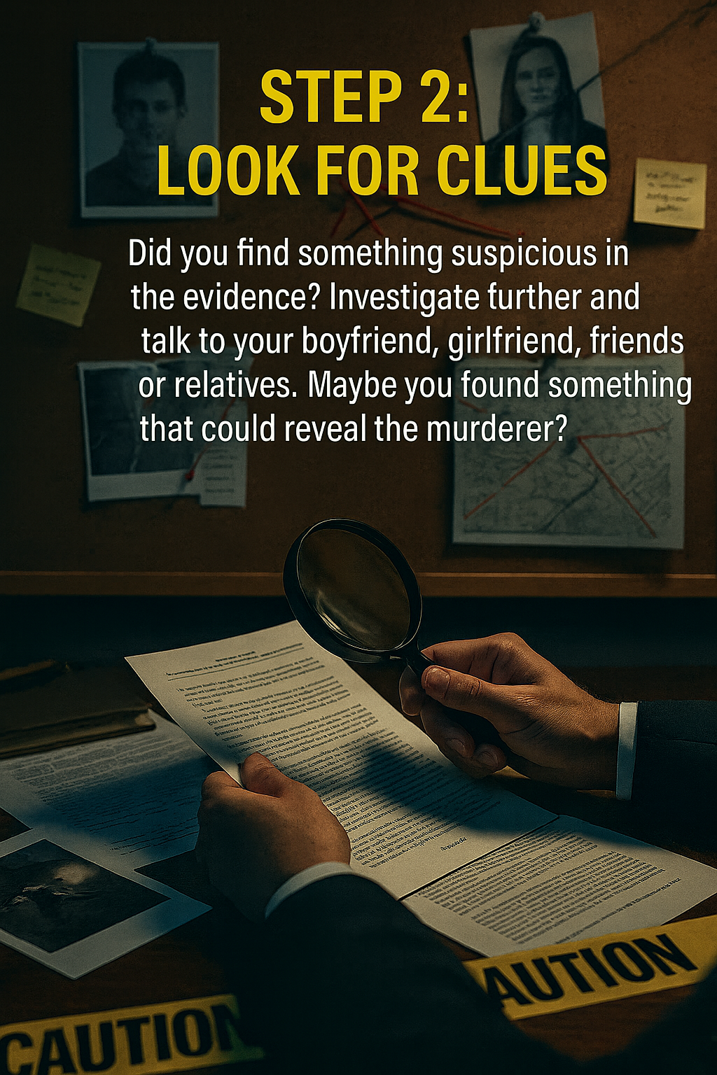 INVESTIGATION GAME - TODAY 3X1 - GET 3 REAL CASES