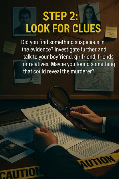 INVESTIGATION GAME - TODAY 3X1 - GET 3 REAL CASES