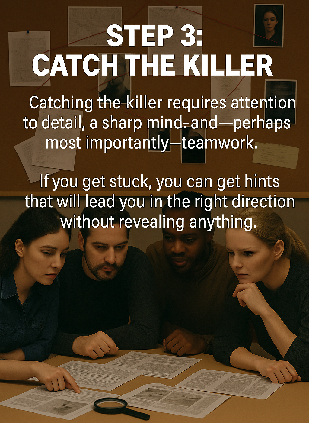 INVESTIGATION GAME - TODAY 3X1 - GET 3 REAL CASES