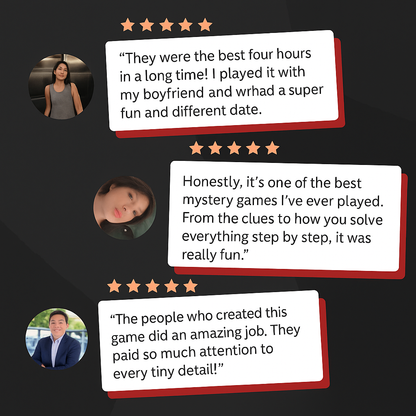 INVESTIGATION GAME - TODAY 3X1 - GET 3 REAL CASES